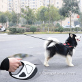 Новый светодиодный выдвижный логотип Pet Dog Leash Custom Leash